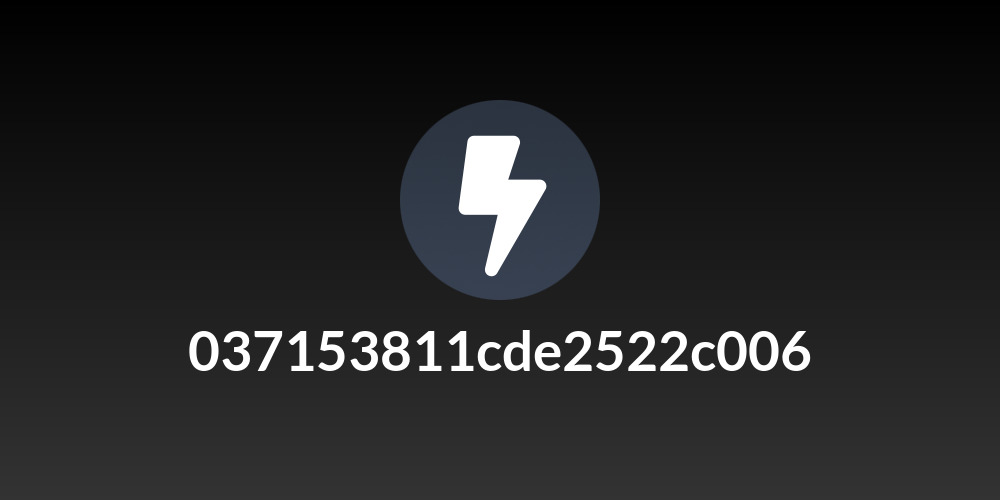 037153811cde2522c006