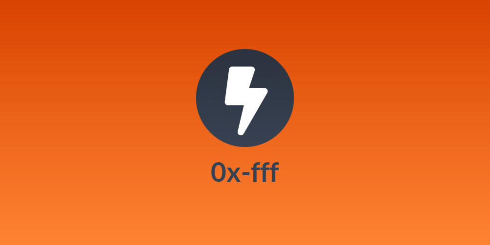 0x-fff