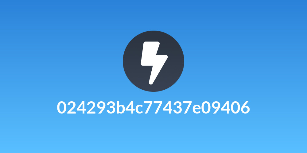 024293b4c77437e09406