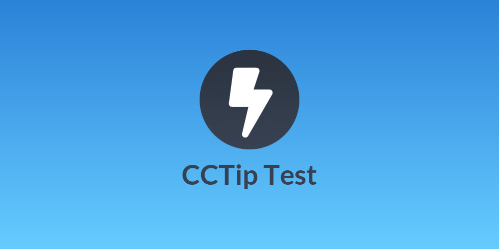 CCTip Test