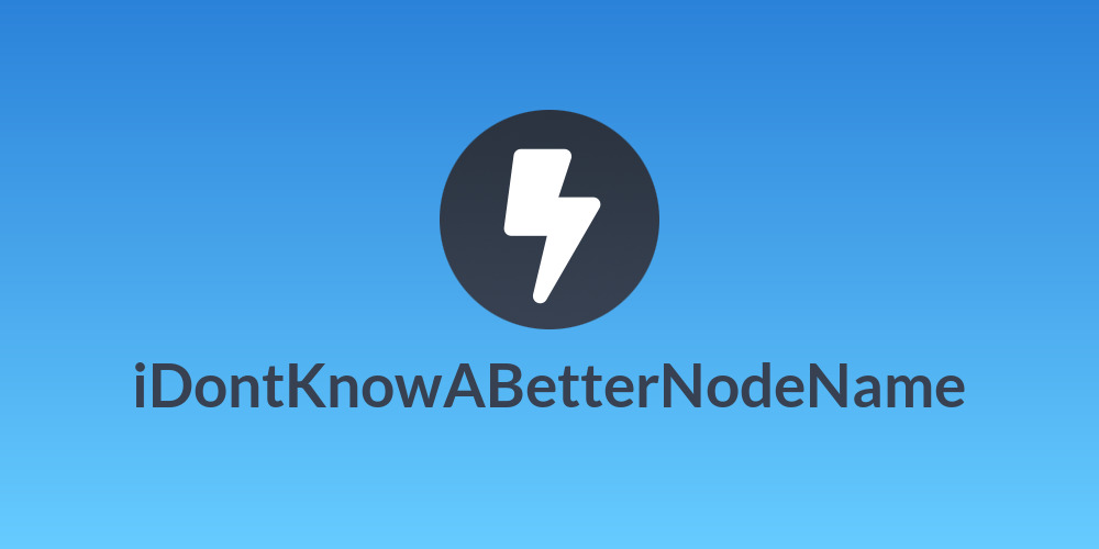 iDontKnowABetterNodeName