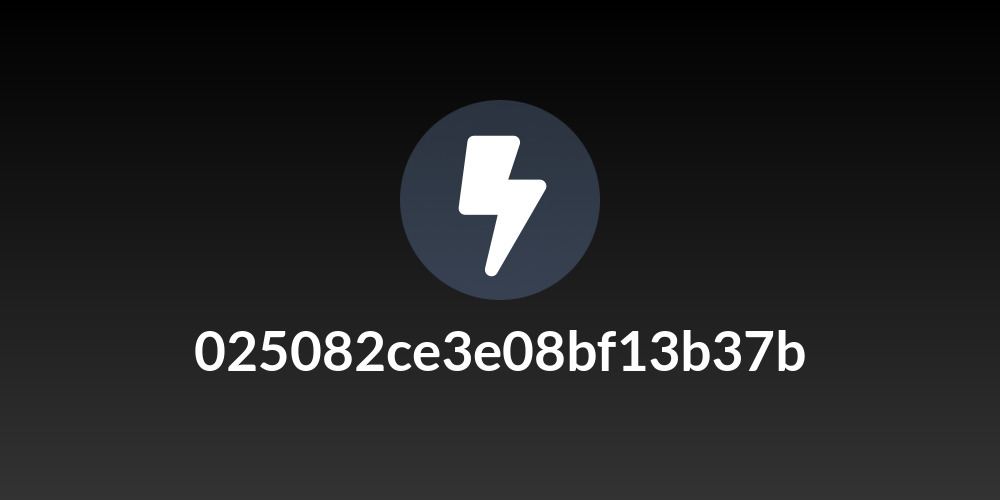 025082ce3e08bf13b37b