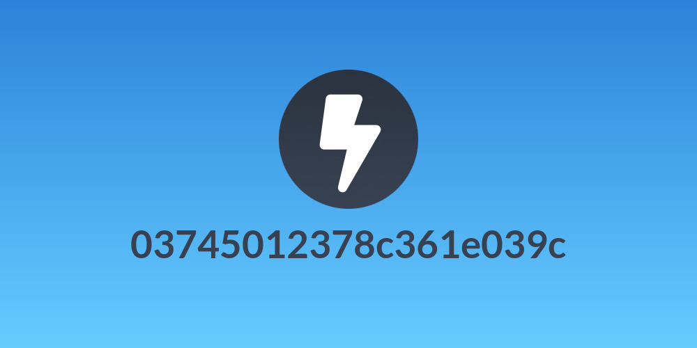 03745012378c361e039c