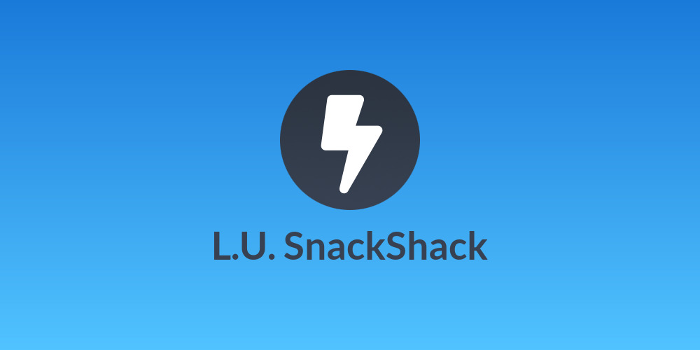 L.U. SnackShack⚡