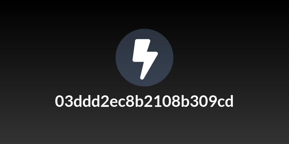 03ddd2ec8b2108b309cd