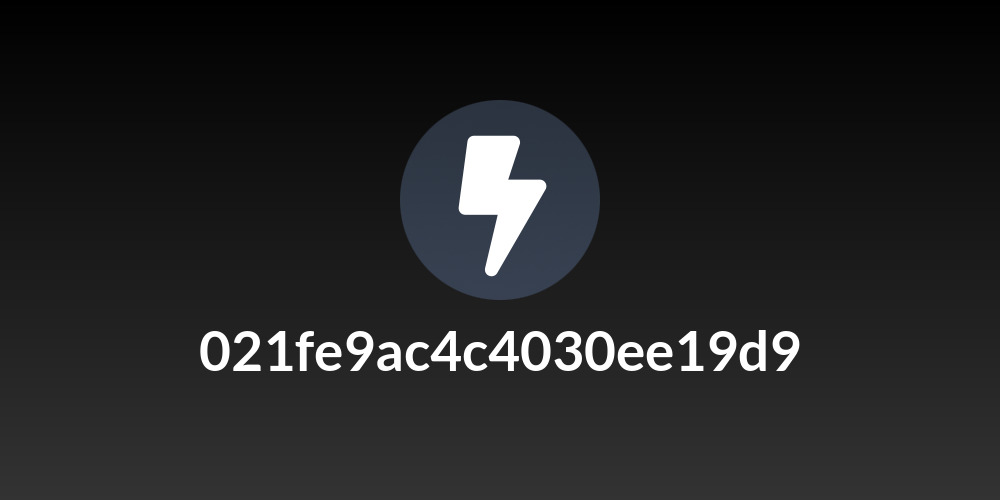 021fe9ac4c4030ee19d9