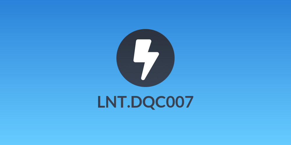 LNT.DQC007