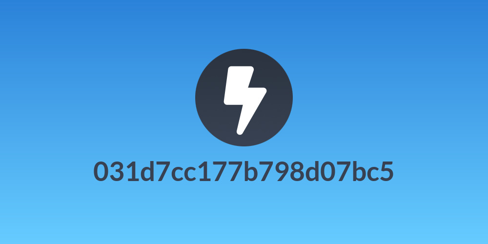 031d7cc177b798d07bc5