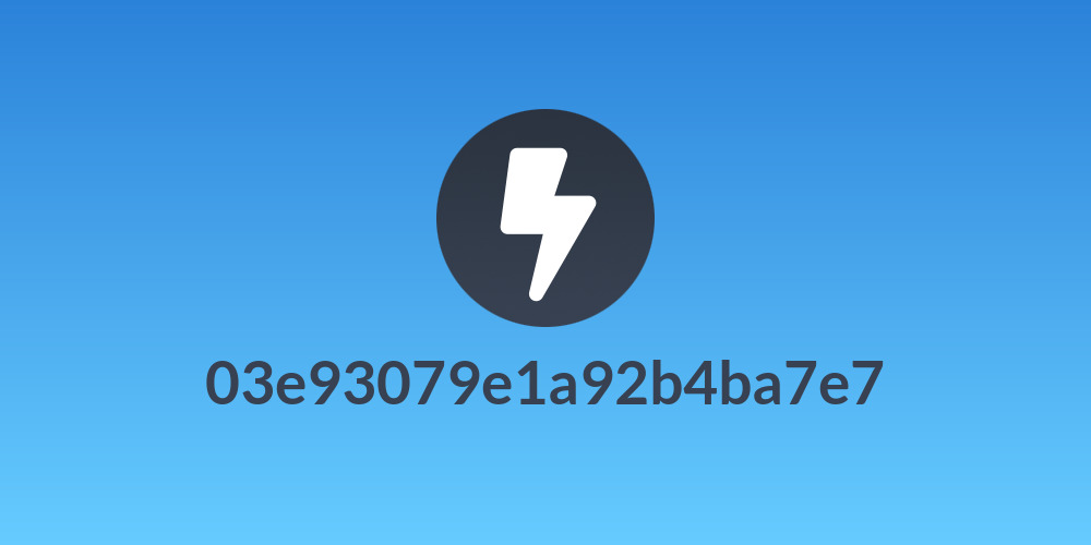 03e93079e1a92b4ba7e7
