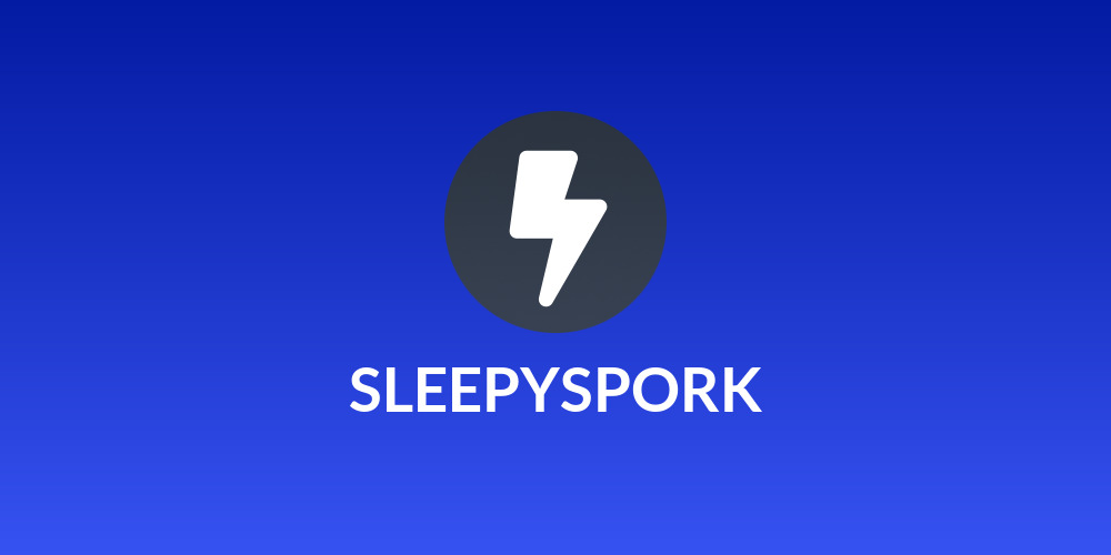 SLEEPYSPORK