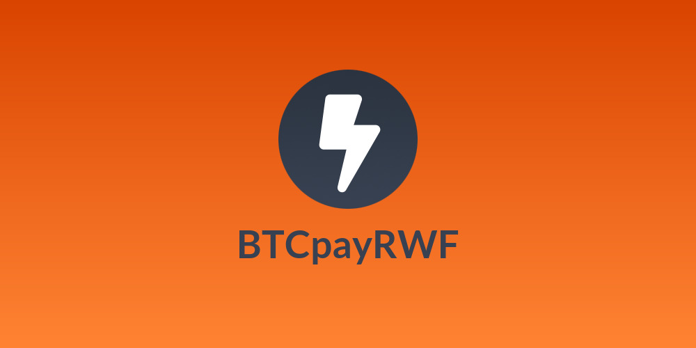 BTCpayRWF
