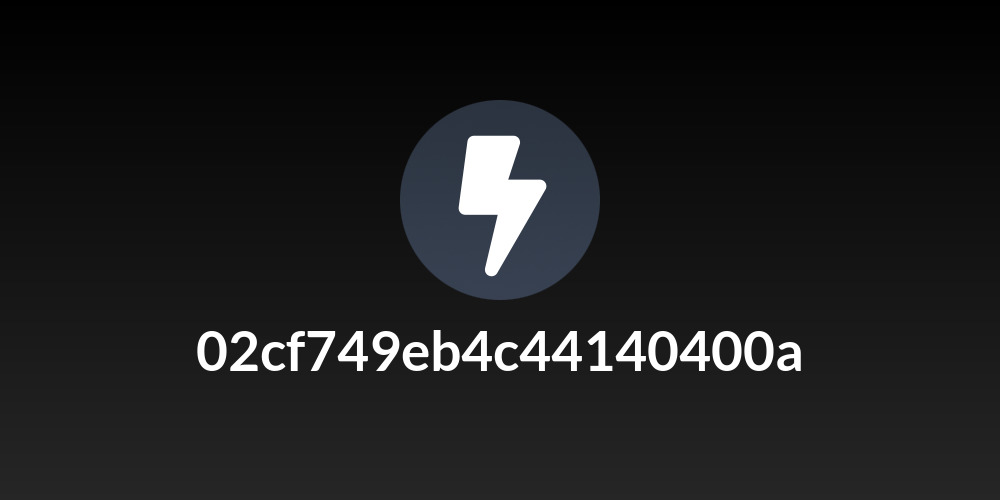 02cf749eb4c44140400a