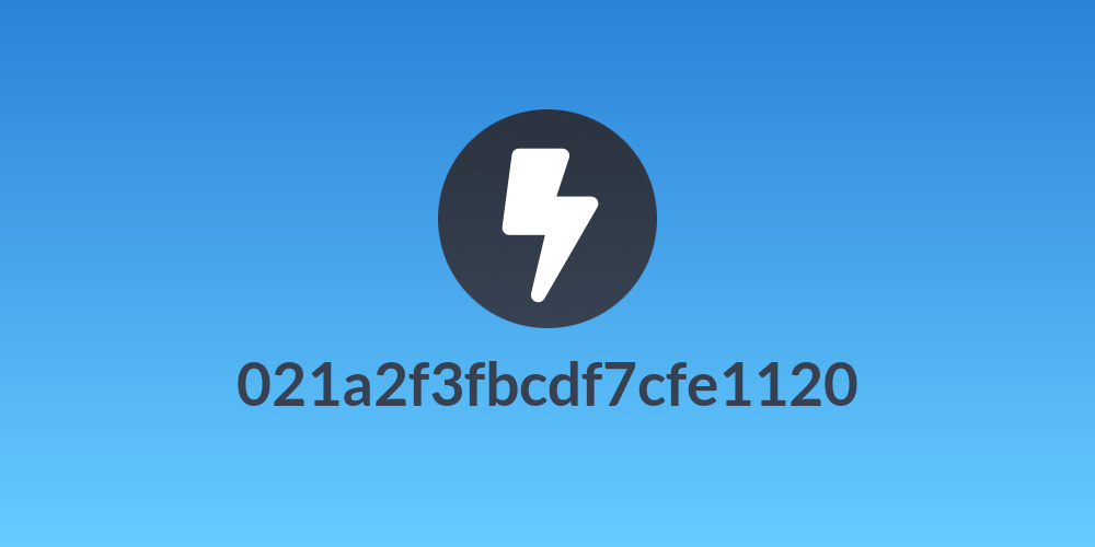 021a2f3fbcdf7cfe1120