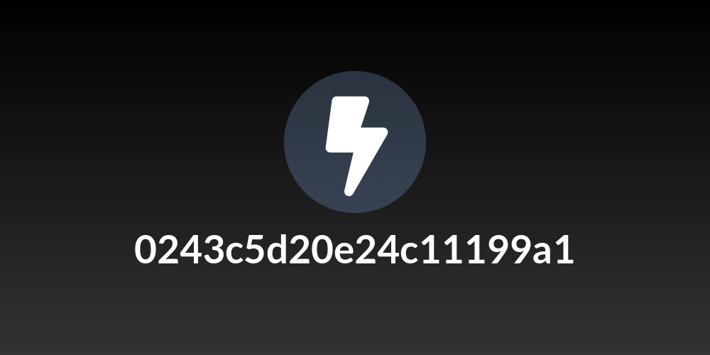 0243c5d20e24c11199a1