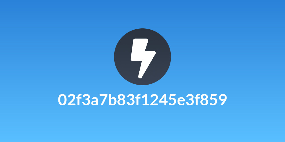 02f3a7b83f1245e3f859