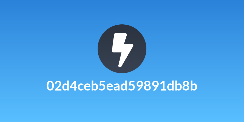 02d4ceb5ead59891db8b