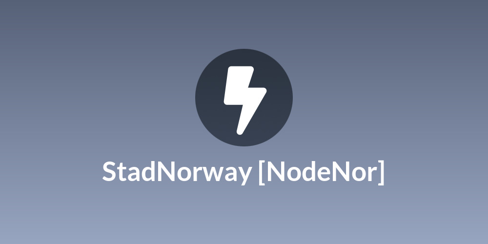 StadNorway [NodeNor]