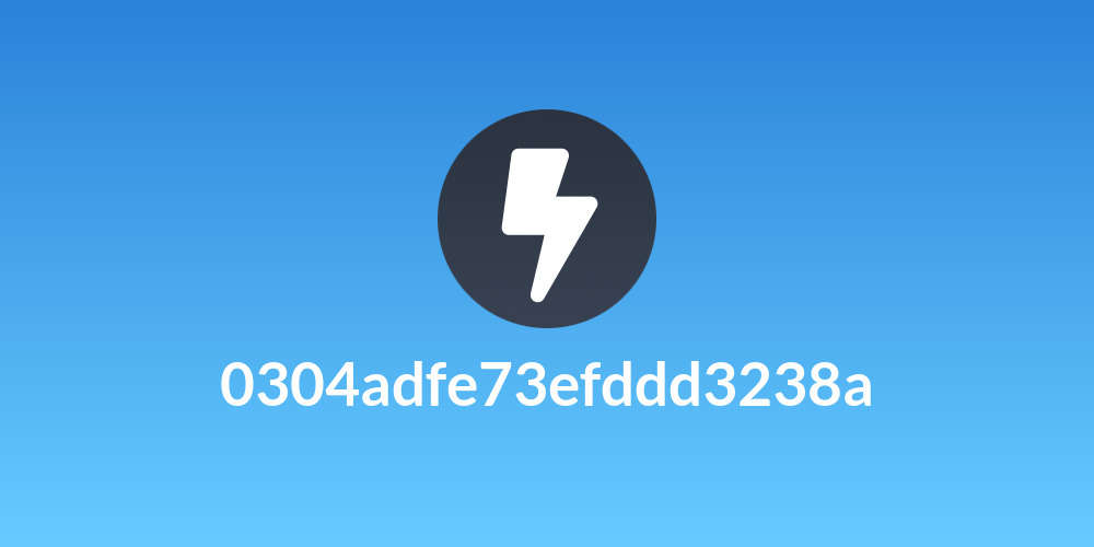 0304adfe73efddd3238a