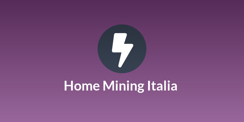Home Mining Italia 🇮🇹⚡