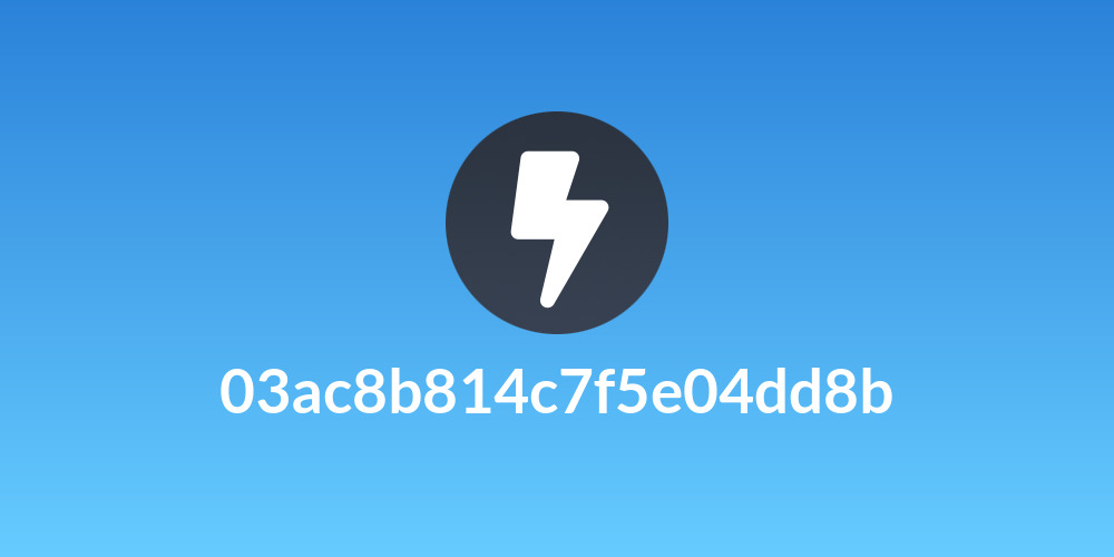 03ac8b814c7f5e04dd8b