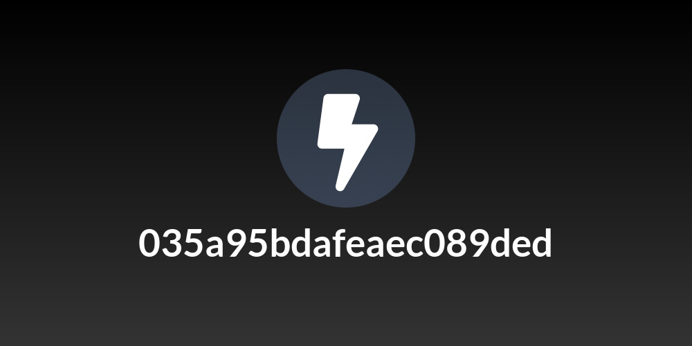 035a95bdafeaec089ded