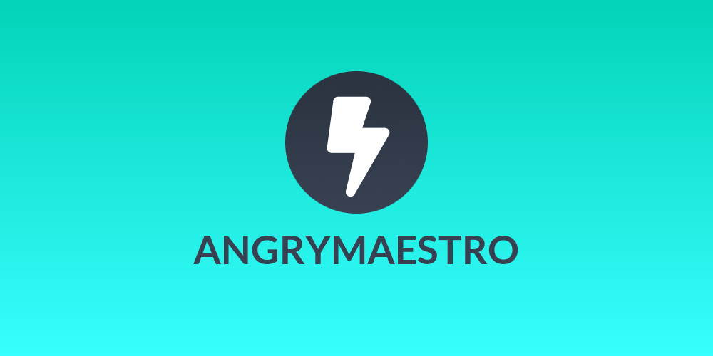 ANGRYMAESTRO