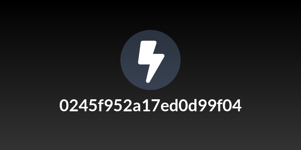 0245f952a17ed0d99f04