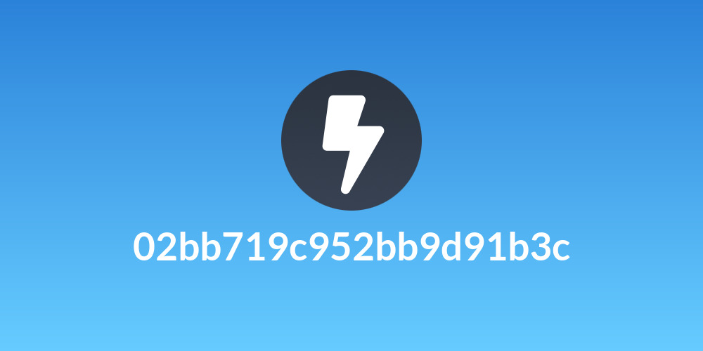 02bb719c952bb9d91b3c