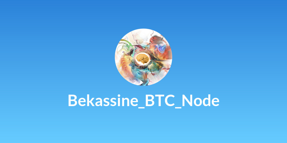 Bekassine_BTC_Node
