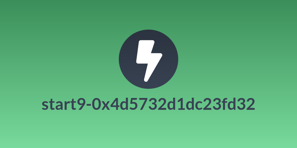 start9-0x4d5732d1dc23fd32