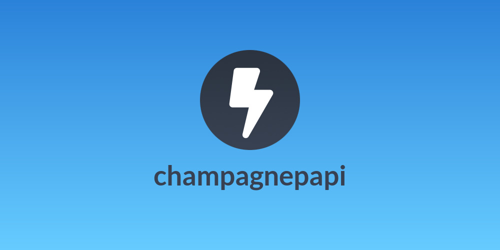 champagnepapi