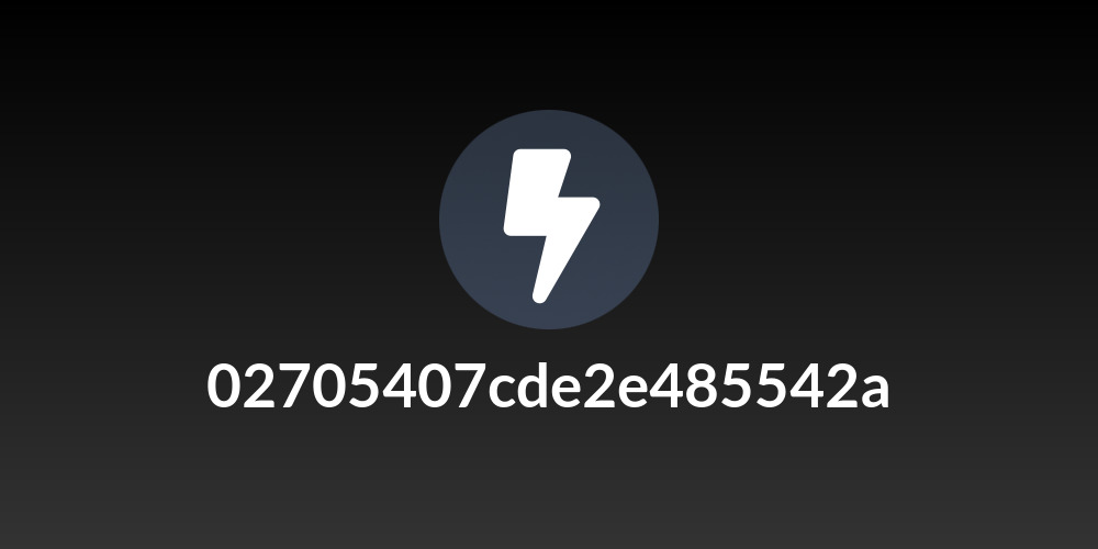 02705407cde2e485542a