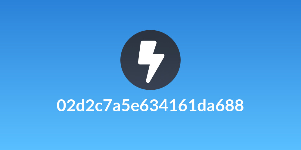 02d2c7a5e634161da688