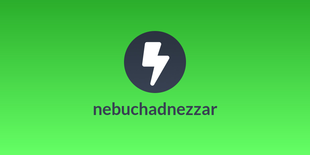 nebuchadnezzar