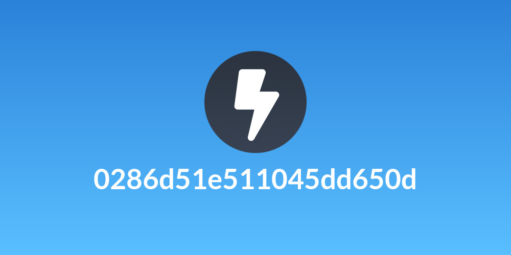 0286d51e511045dd650d