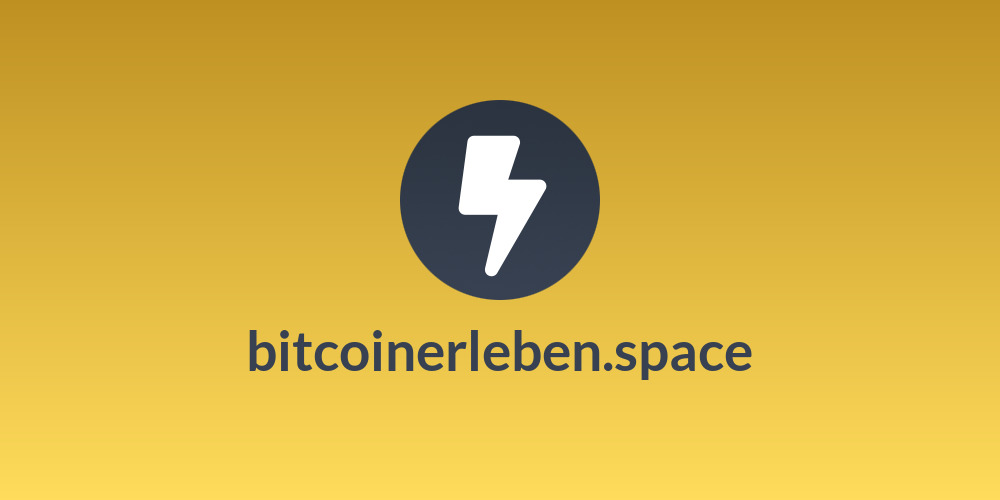 bitcoinerleben.space