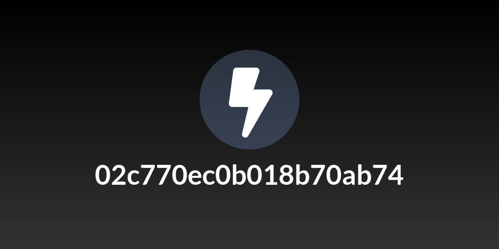 02c770ec0b018b70ab74