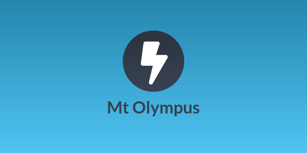 ⚡Mt Olympus⚡