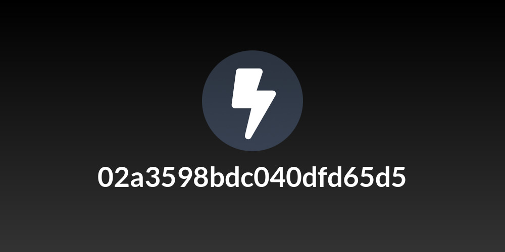 02a3598bdc040dfd65d5