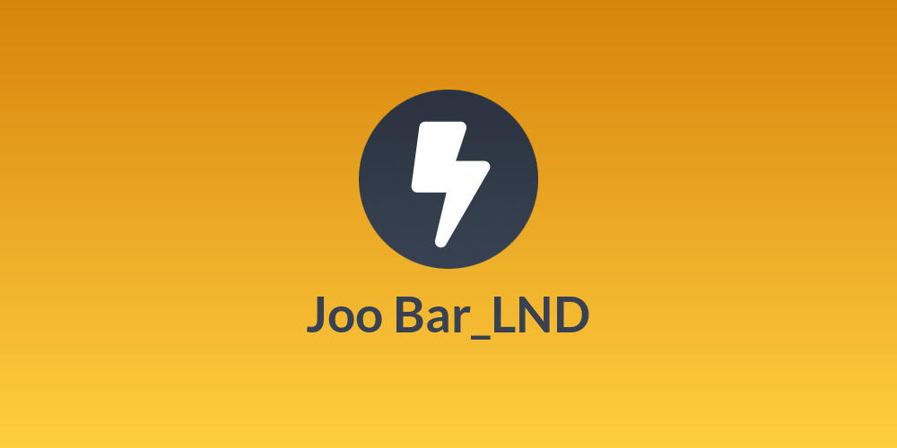 Joo Bar_LND