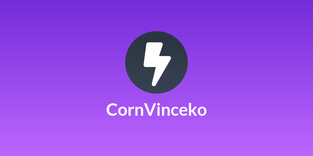 Corn🌽Vinceko⚡️