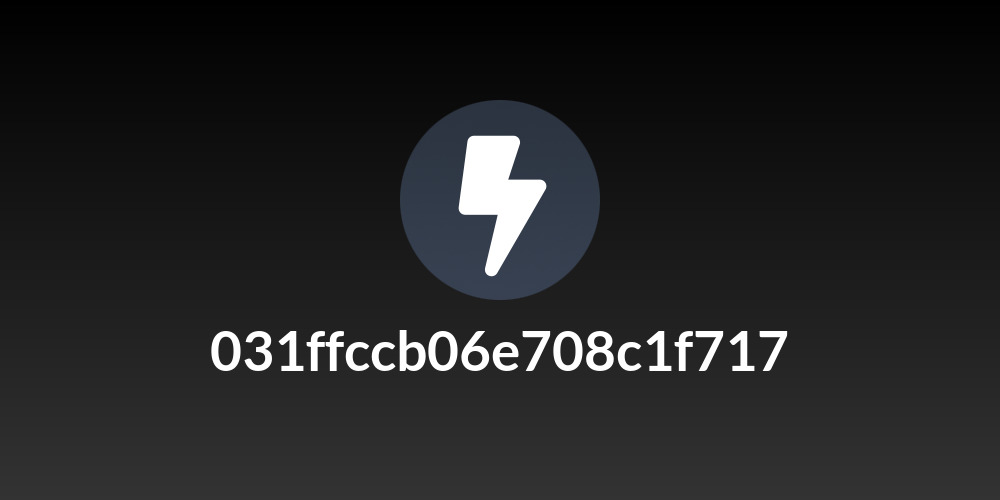 031ffccb06e708c1f717