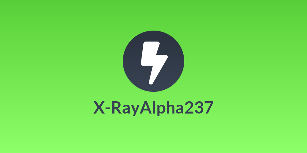 X-RayAlpha237