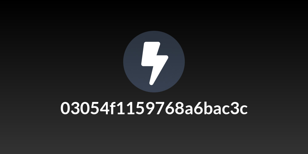 03054f1159768a6bac3c