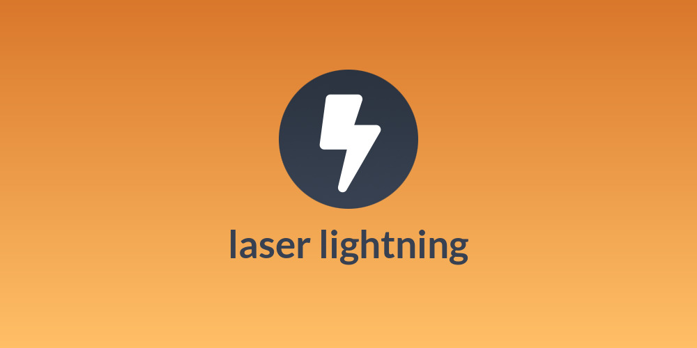 laser lightning
