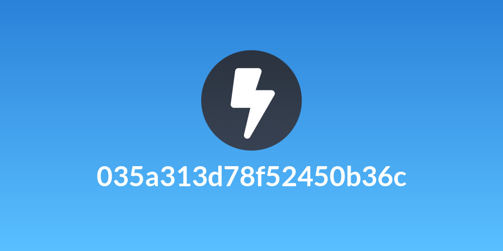 035a313d78f52450b36c