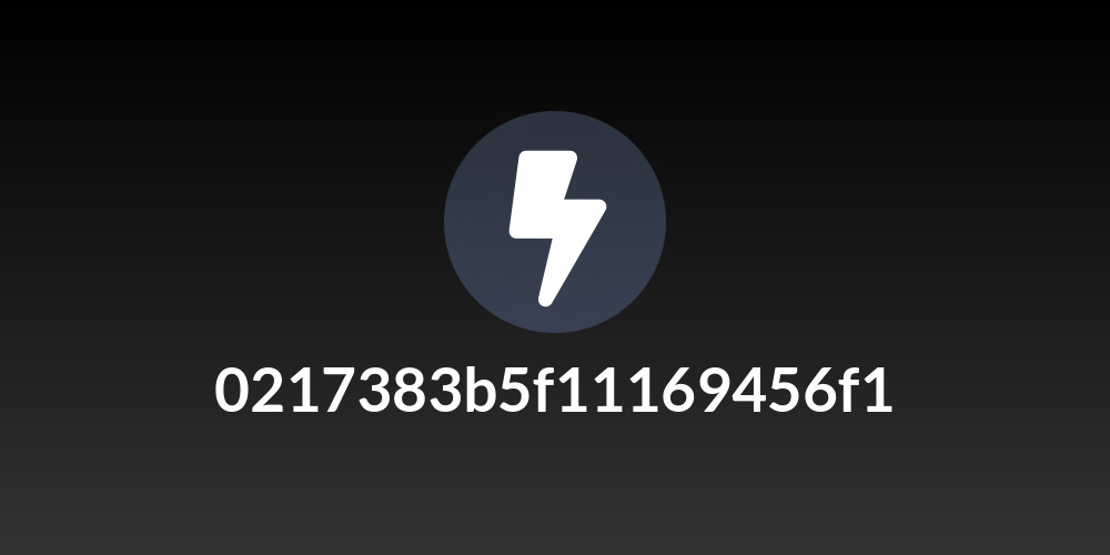 0217383b5f11169456f1