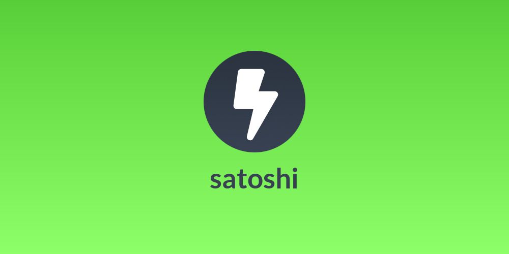 satoshi