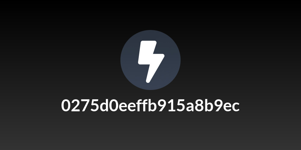 0275d0eeffb915a8b9ec