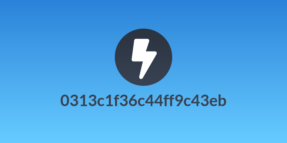 0313c1f36c44ff9c43eb